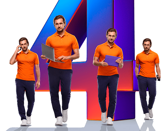 Великолепная четверка Ростелеком в посёлок Чулым (Красноярский край)